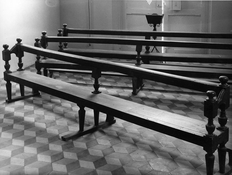 banc d'église / Chapelle Saint-Roch[Stavelot]