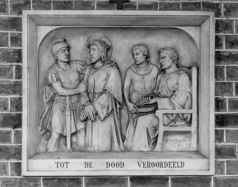 chemin de croix / Kerk Sint-Theresia van het Kind Jezus[Gent]