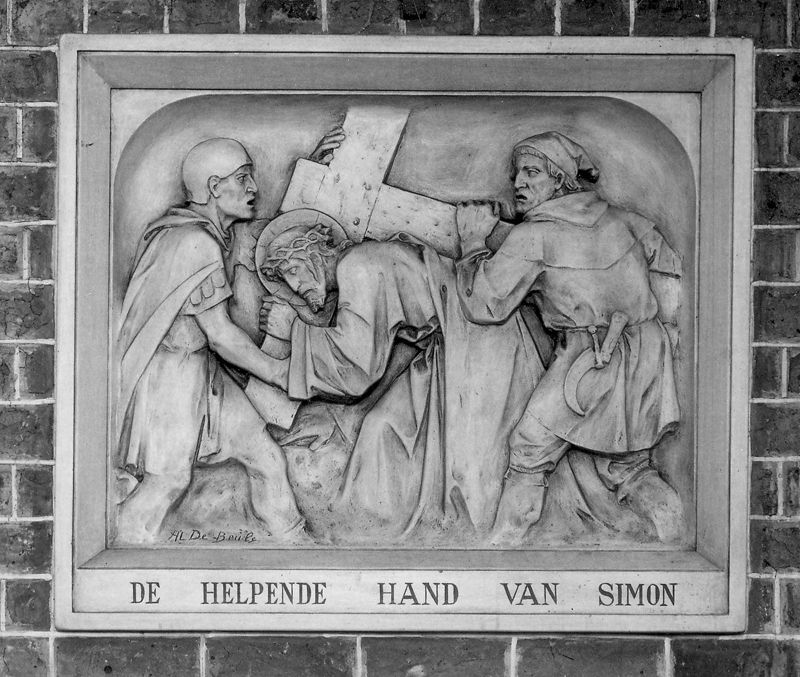 chemin de croix / Kerk Sint-Theresia van het Kind Jezus[Gent]