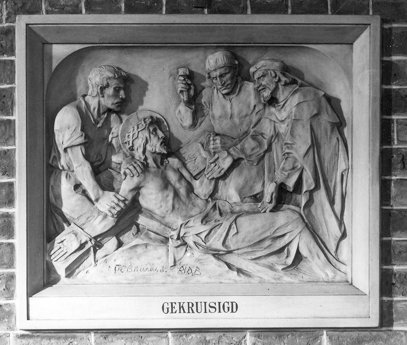 chemin de croix / Kerk Sint-Theresia van het Kind Jezus[Gent]