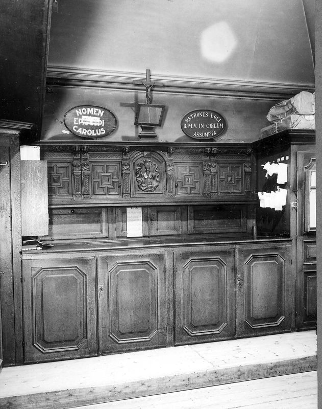 armoire de sacristie / Kerk O.L.Vrouw Hemelvaart[Zottegem]