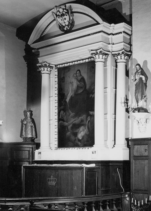 Apparition de la Vierge à l'Enfant à des malades