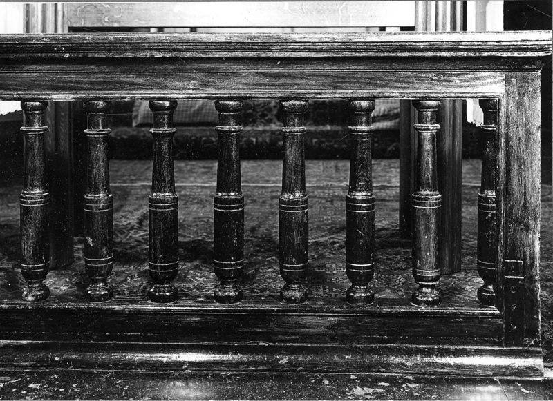 banc de communion / Eglise Saint-Lambert[Cheneux]