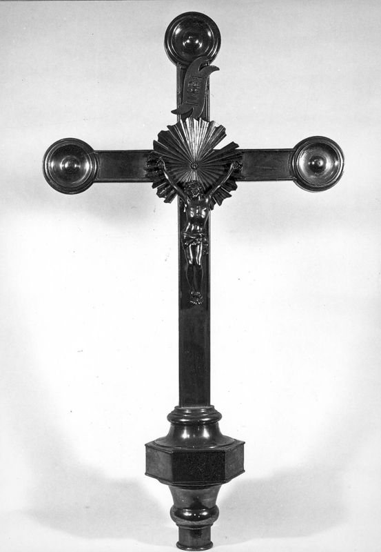 croix de procession / Eglise Saints-Eustache et Compagnons[Moulin du Ruy]