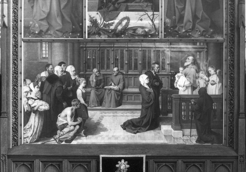 Opdracht van Jezus in de tempel
