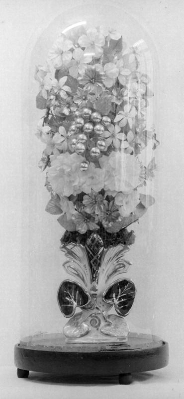 bouquet sous globe / Kerk Sint-Gerulphus[Drongen]