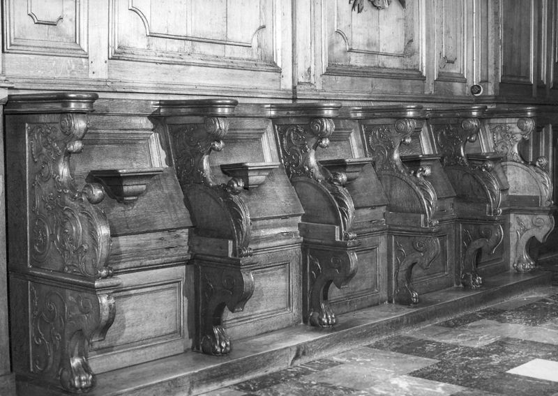 stalles / Eglise Saint-Nicolas[Notre-Dame de Messine]