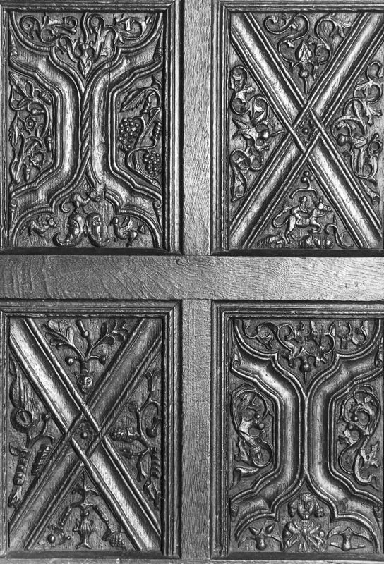 porte intérieure / Eglise Sainte-Elisabeth[Mons]