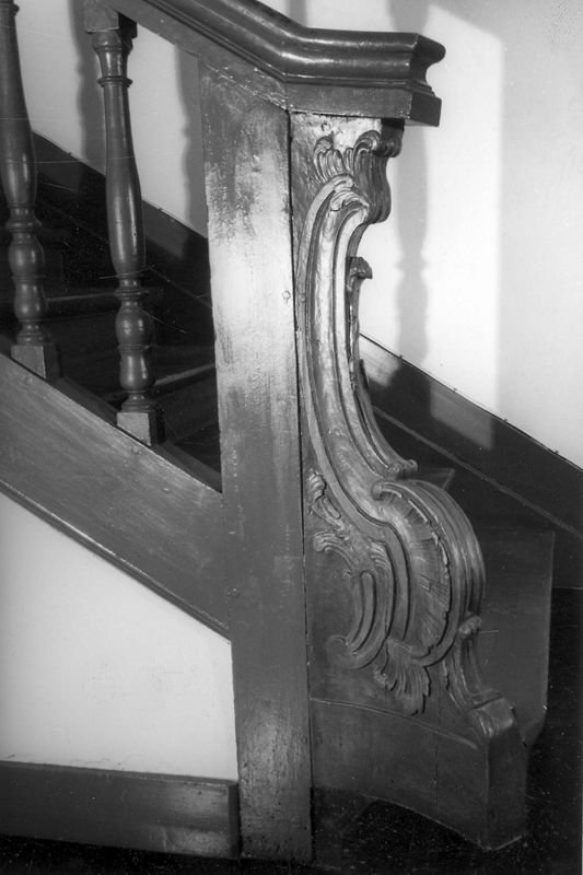 départ d'escalier / Presbytère[Namêche]