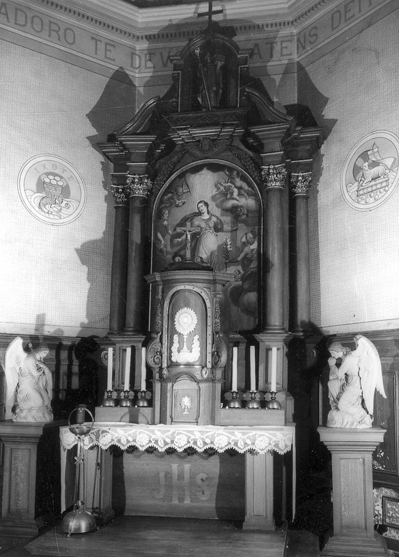 autel majeur / Eglise Notre-Dame[Namêche]