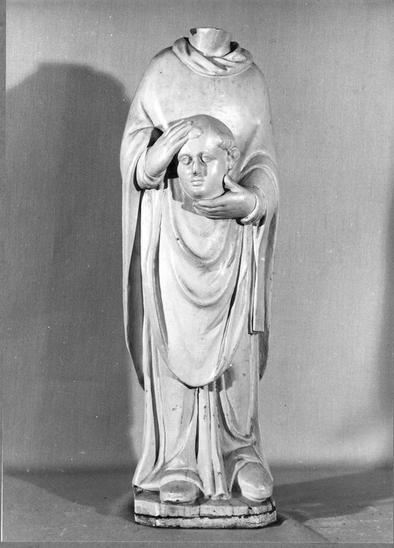 Saint Aubain céphalophore (Alban de Mayence)