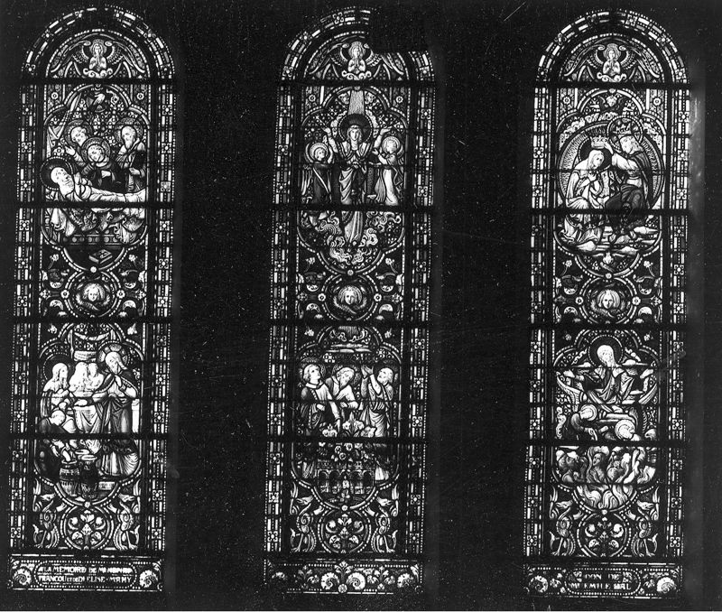 5 scènes de la vie de la Vierge
