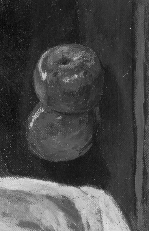 Nature morte (deux pommes)