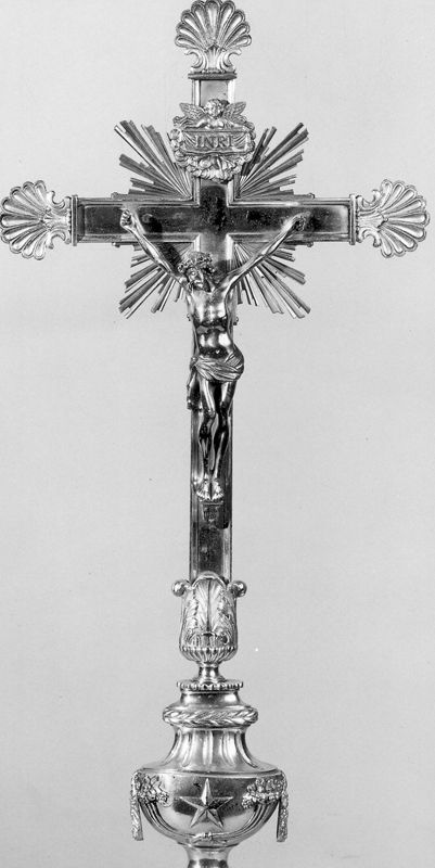 croix de procession / Kerk Sint-Pancratius[Sterrebeek]
