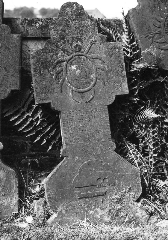 Croix funéraire de François-Joseph Santkin