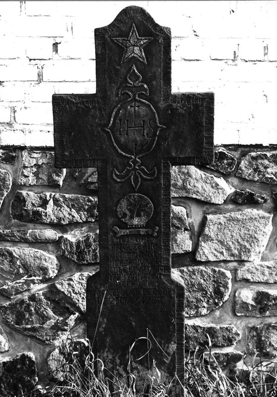 Croix funéraire d'Englebair Antoinne et de ...