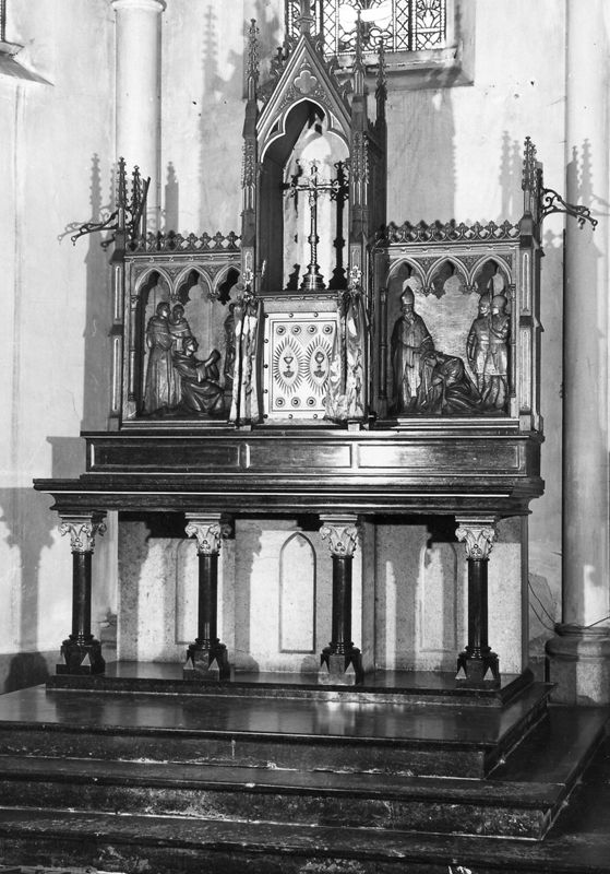 autel majeur / Eglise Saint-Vincent[Mesvin]