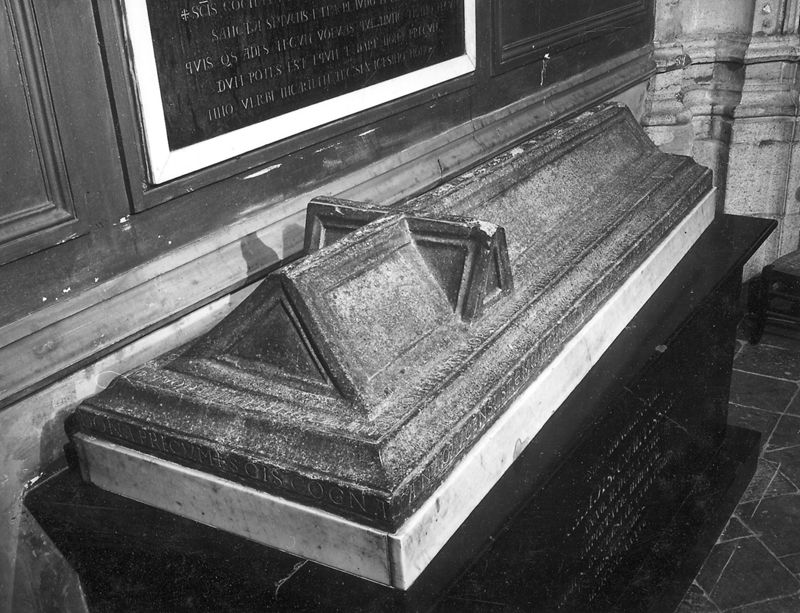 Monument funéraire d'Alix de Namur, épouse de Baudouin IV de Hainaut