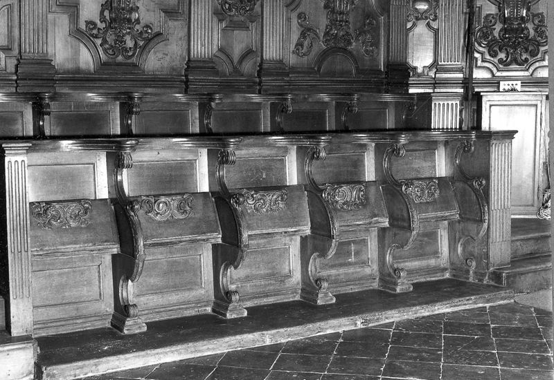 stalles / Eglise Sainte-Waudru[Mons]