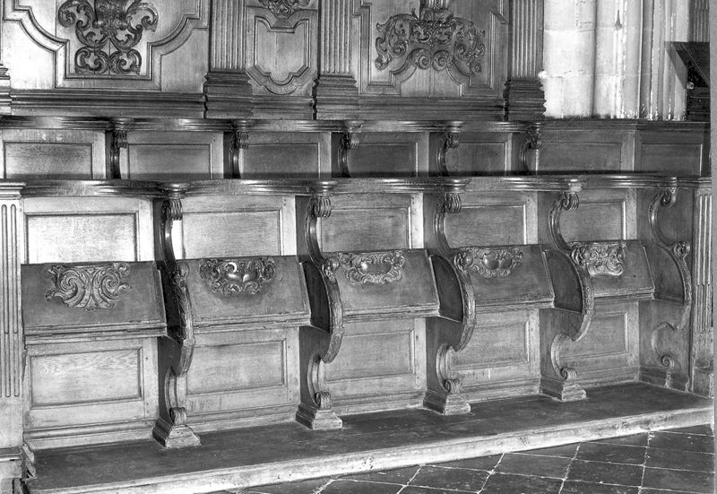 stalles / Eglise Sainte-Waudru[Mons]