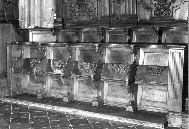 stalles / Eglise Sainte-Waudru[Mons]