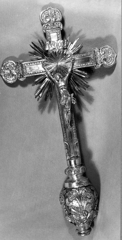 croix de procession / Kerk O.L.Vrouw Hemelvaart[Sint-Maria-Oudenhove]