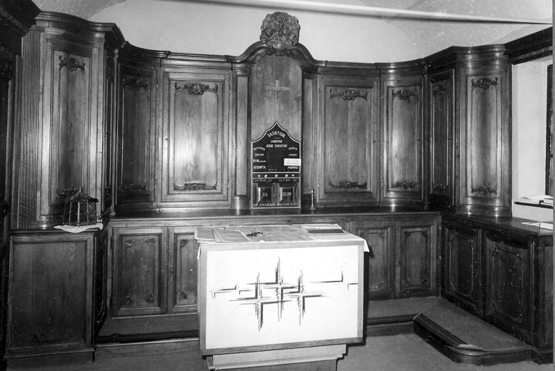 armoire de sacristie / Kerk O.L.Vrouw Hemelvaart[Sint-Maria-Oudenhove]