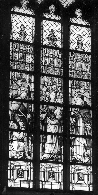 vitrail / Kerk Sint-Paulus' Bekering[Godveerdegem]