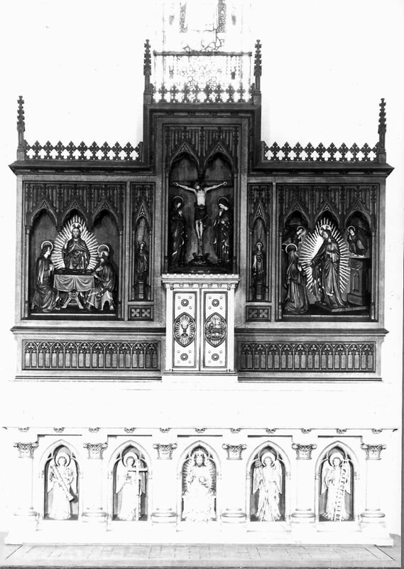 autel majeur / Kerk H. Hart[Belzele(Evergem)]