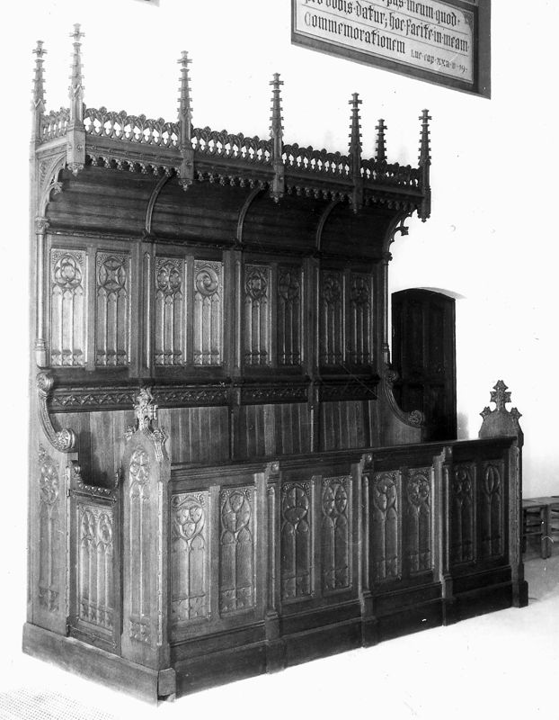 stalles / Kerk H. Hart[Belzele(Evergem)]