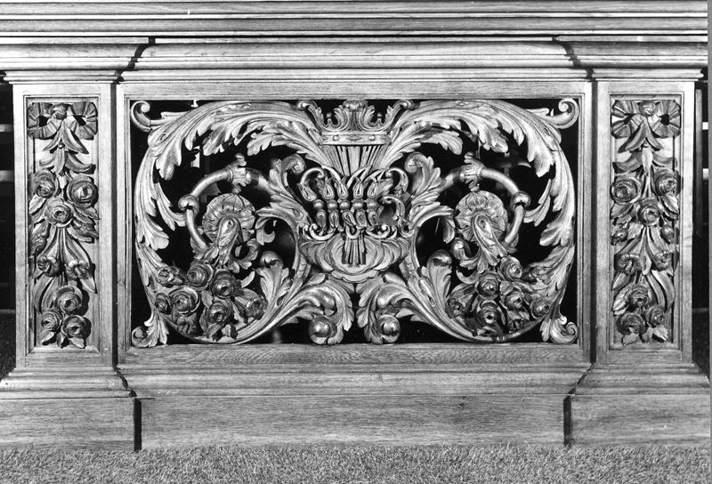 banc de communion / Kerk Sint-Catharina[Sint-Katharina-Lombeek]