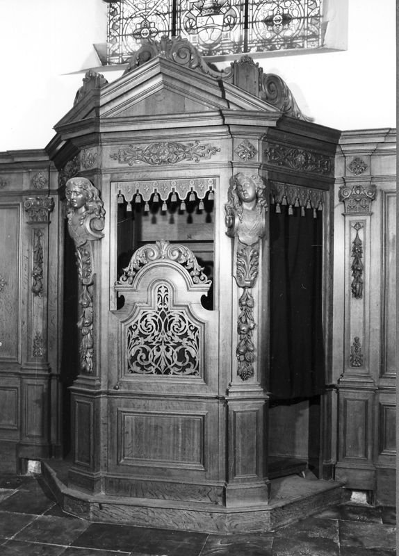 confessionnal / Kerk Sint-Catharina[Sint-Katharina-Lombeek]