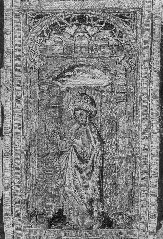 Chasuble aux bâtons d'or