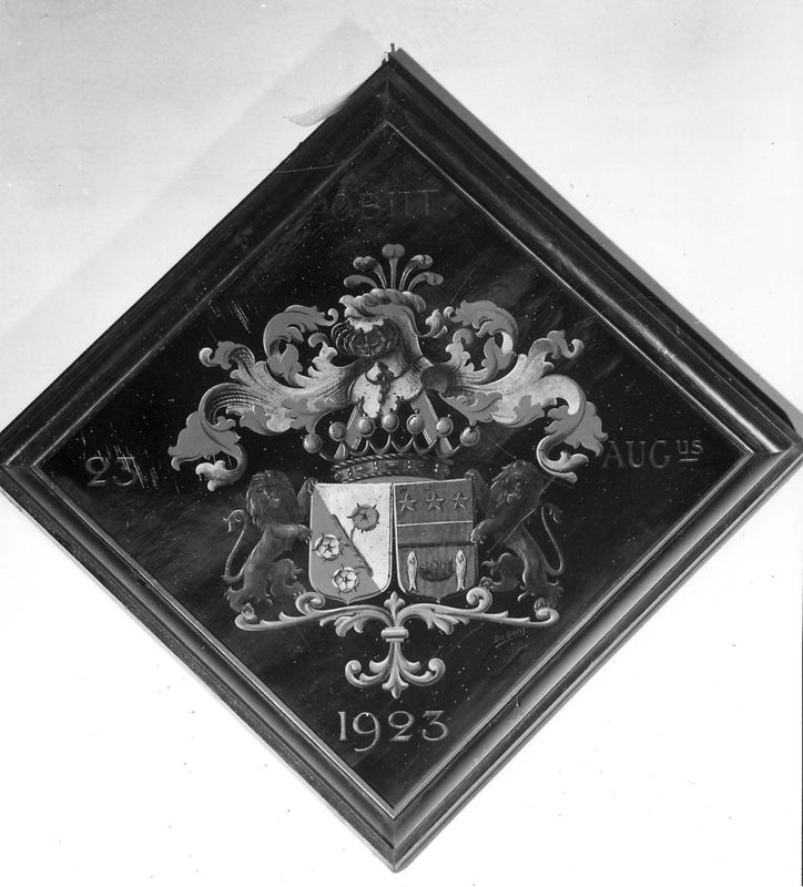 panneau d'armes / Kerk Sint-Rumoldus[Humbeek]