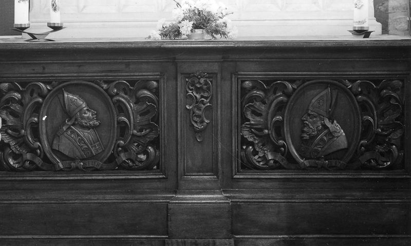 bas-relief[sculpture] / Kerk Sint-Brixius[Sint-Brixius-Rode(Meise)]