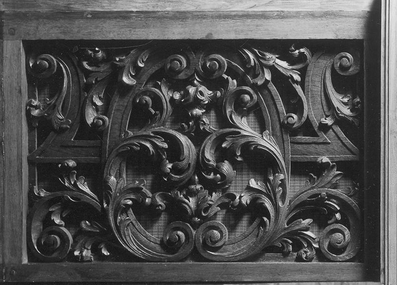 banc de communion / Kerk Sint-Brixius[Sint-Brixius-Rode(Meise)]