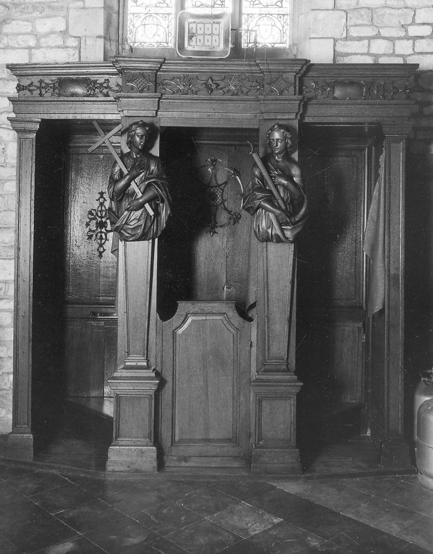 confessionnal / Kerk Sint-Brixius[Sint-Brixius-Rode(Meise)]