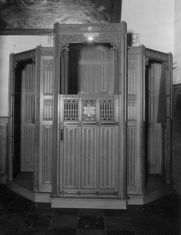 confessionnal / Kerk Sint-Martinus[Meise]