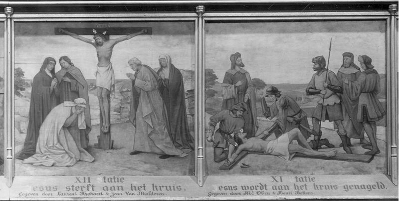 chemin de croix / Kerk Sint-Martinus[Meise]