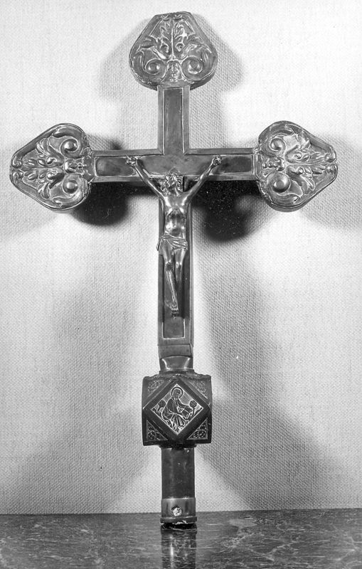 croix de procession / Kerk H. Maagd Maria