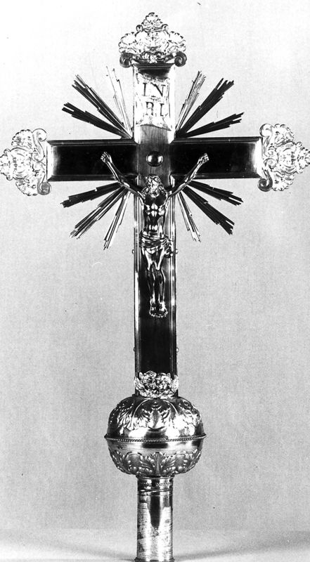 croix de procession / Kerk O.L.Vrouw[Kluizen]