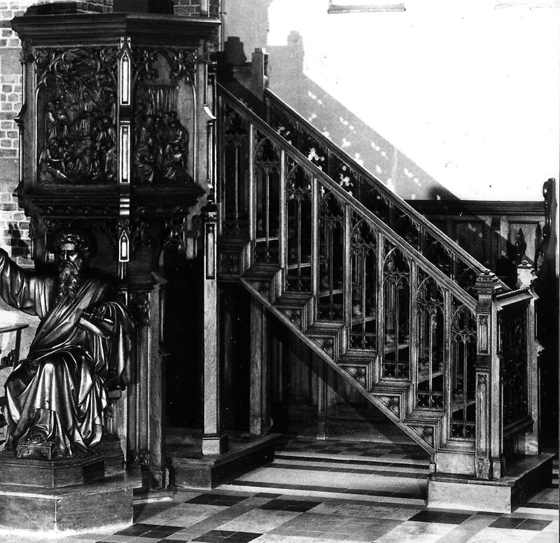 chaire de vérité / Kerk O.L.Vrouw Hemelvaart[Ertvelde]