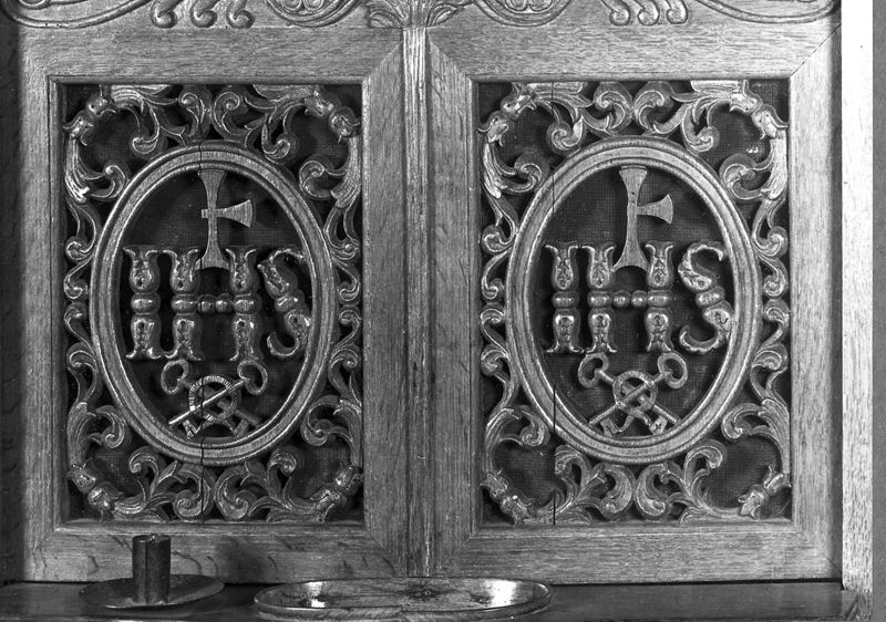 confessionnal / Kerk O.L.Vrouw Geboorte[Overslag(Wachtebeke)]