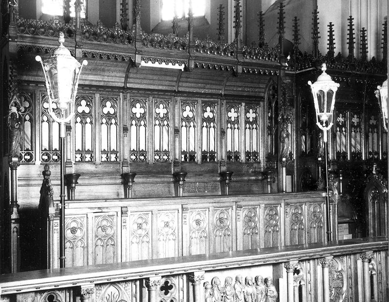stalles / Kerk Sint-Laurentius[Zelzate]