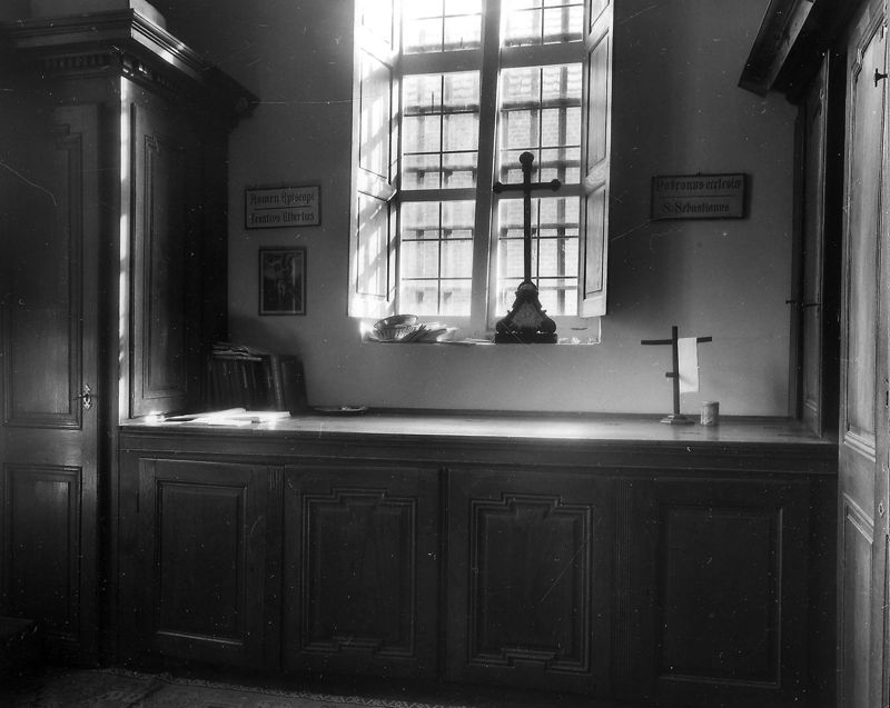 armoire de sacristie / Kerk Sint-Sebastiaan[Michelbeke]