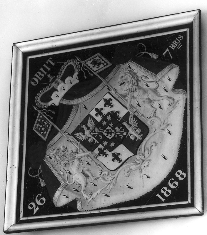 panneau d'armes / Kerk Sint-Andreas[Beerlegem]