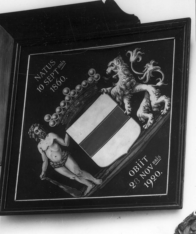 panneau d'armes / Kerk Sint-Andreas[Beerlegem]