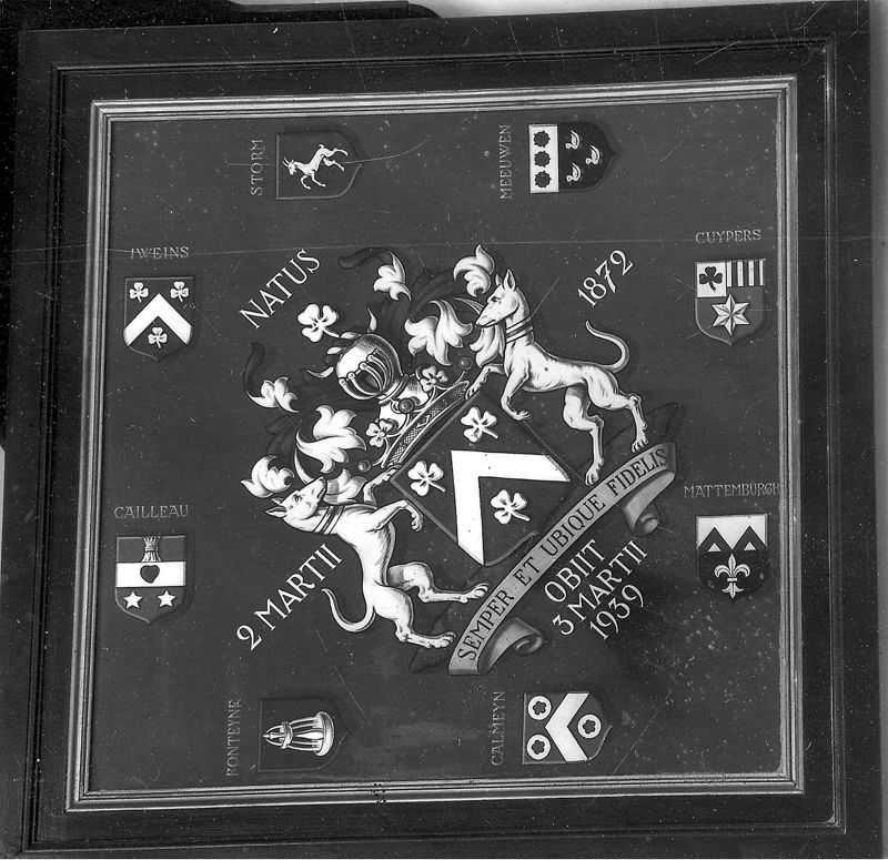 panneau d'armes / Kerk Sint-Denijs[Roborst]