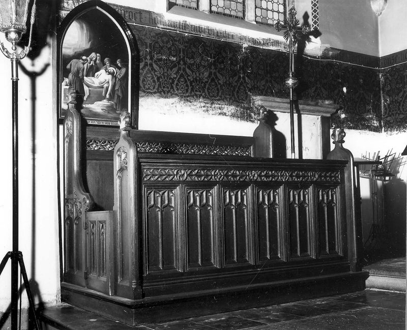 banc de marguillier / Kerk Sint-Denijs[Sint-Denijs-Boekel]