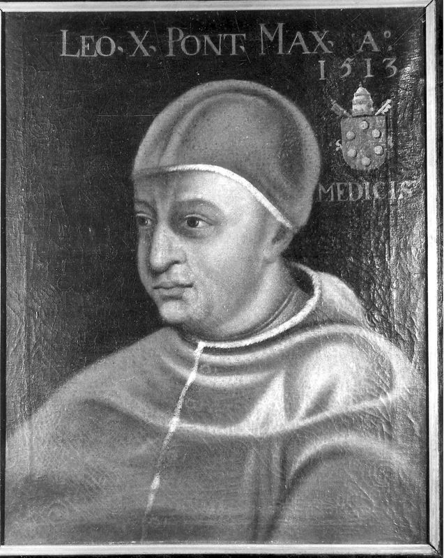 Portret van Leo X Medicis